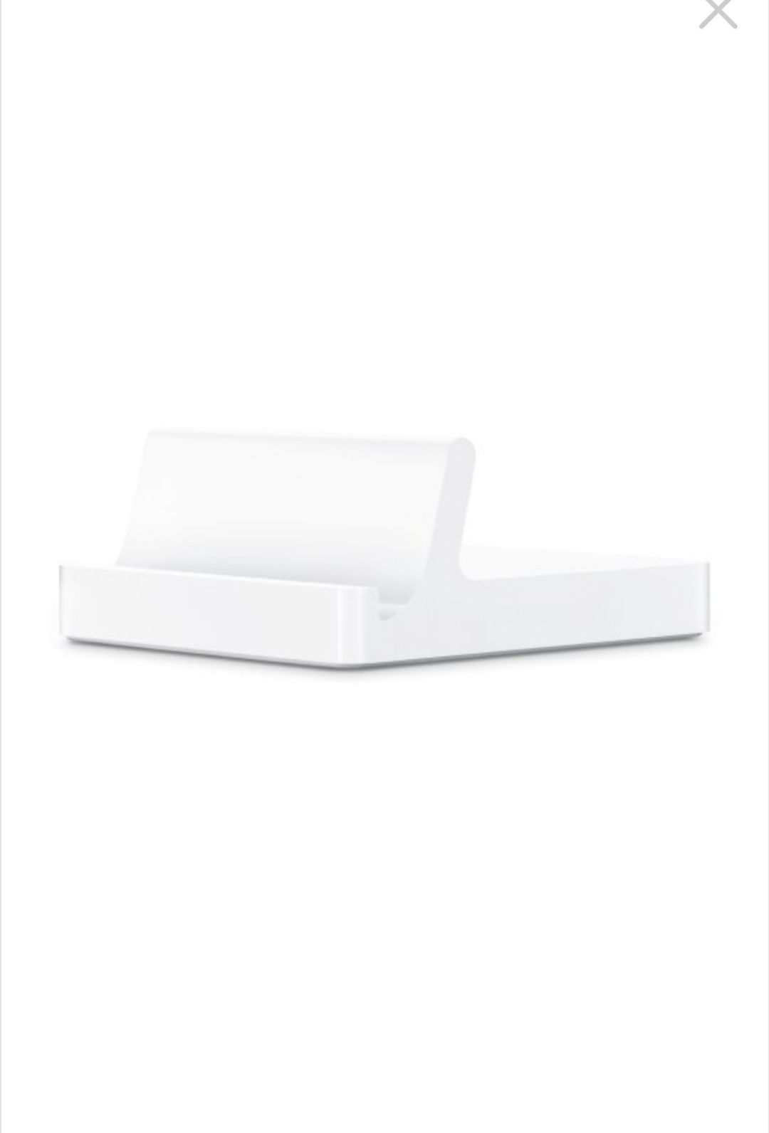 Ipad 2 dock alb cu incarcare