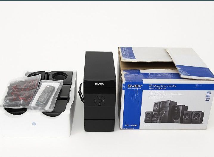 SVEN HT-200 – как новый!

Чистый и мощный звук 5.1