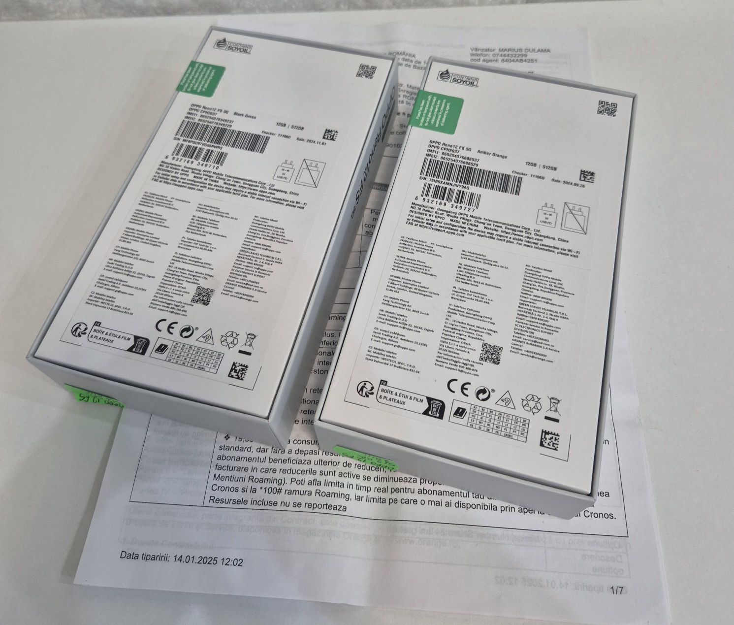 Oppo Reno 12 FS 5G 512GB. 12GB RAM. Sigilate !!