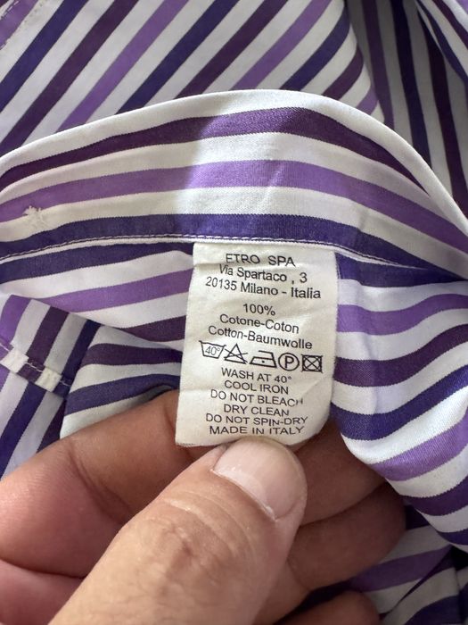 Etro,cămașă.bărbați,măr.XXL(44)
