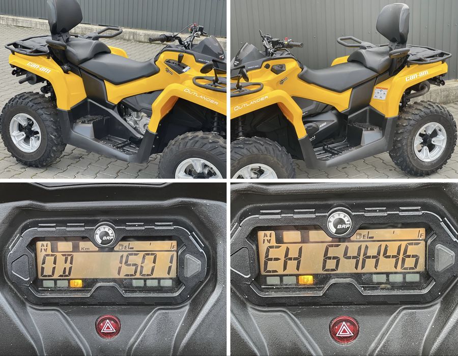 Atv Can Am Outlander Max 450cc 4x4 2020 G2 1500km/Servo/Recent adus !