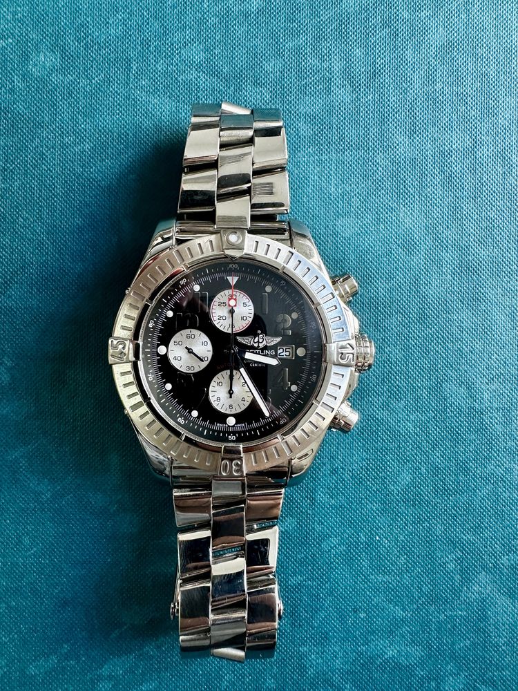 Мъжки луксозен часовник Breitling Super Avenger 48mm Chronograph
