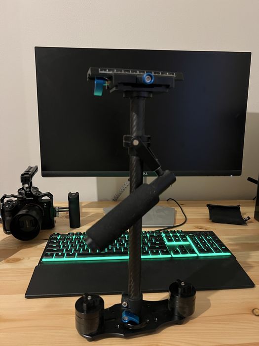 Ghimbal Neewer S60 - Stabilizator din Fibra de Carbon