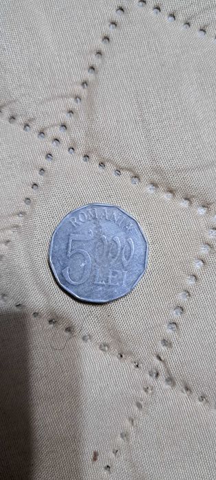 Moneda 5000lei 2002