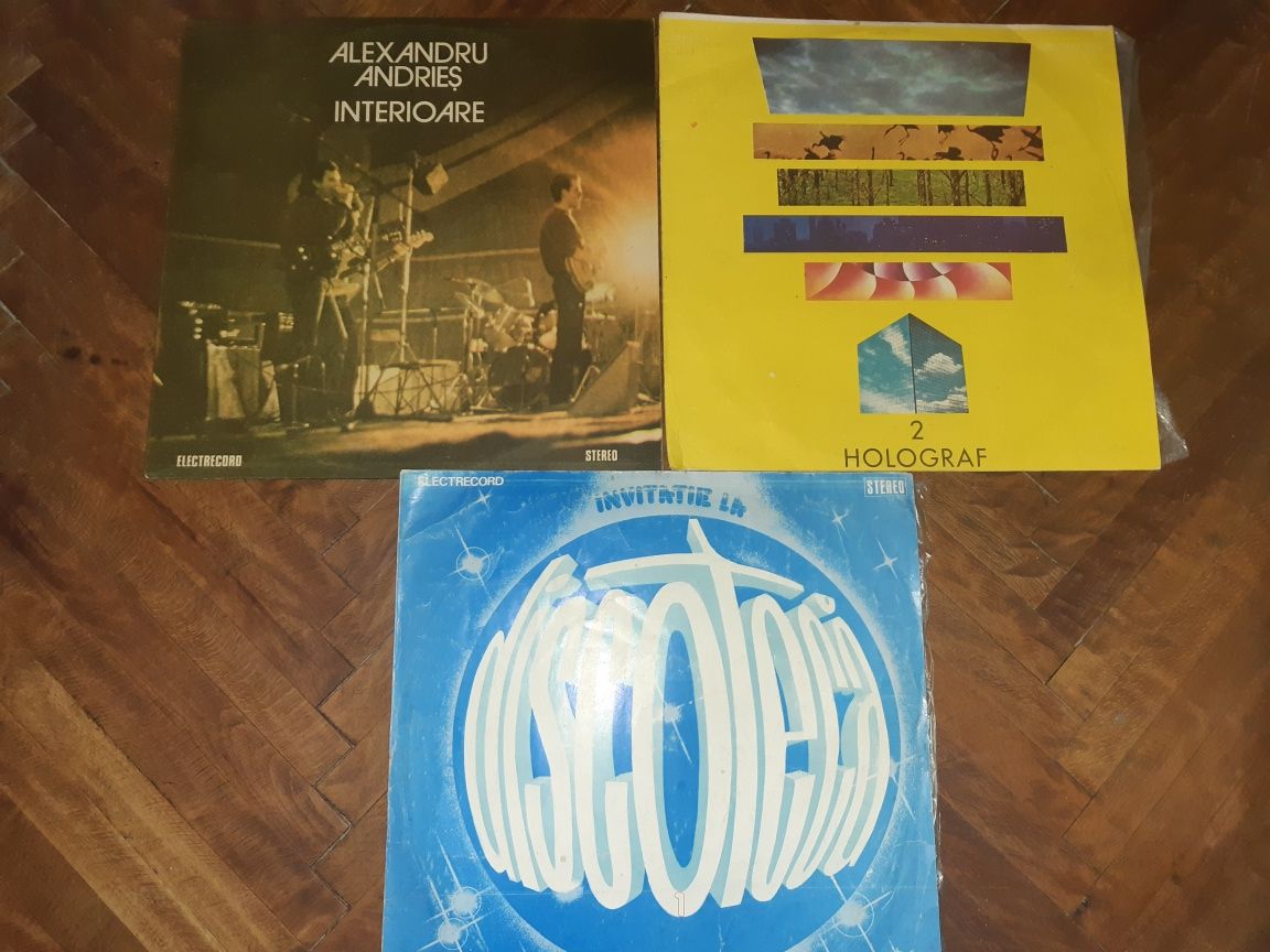 Vinil Invitație la discoteca  Alexandru Andries Holograf