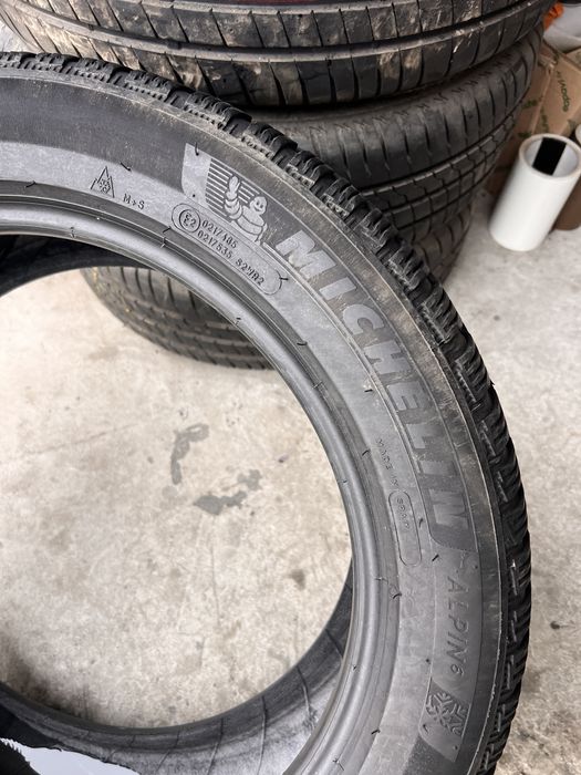 2 anvelope iarna 225/50/17 , Michelin , DOT 2021 , 6.3 mm