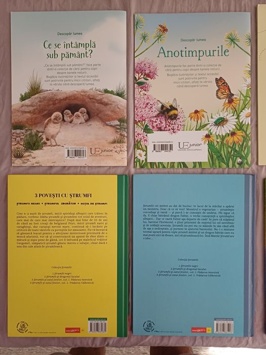 Carti de povesti pentru copii : Strumfii , Hector , educative