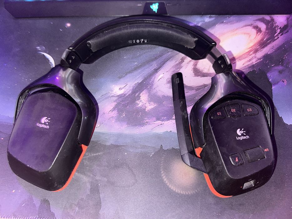 Casti Logitech g930 wireless