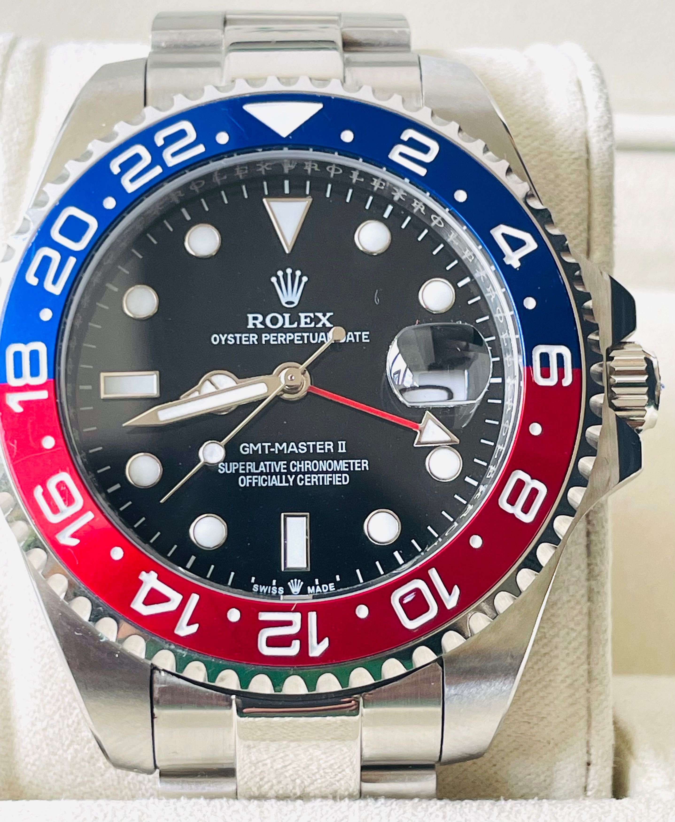 Rolex GmtMaster Pepsi Edition FullBox | Garantie