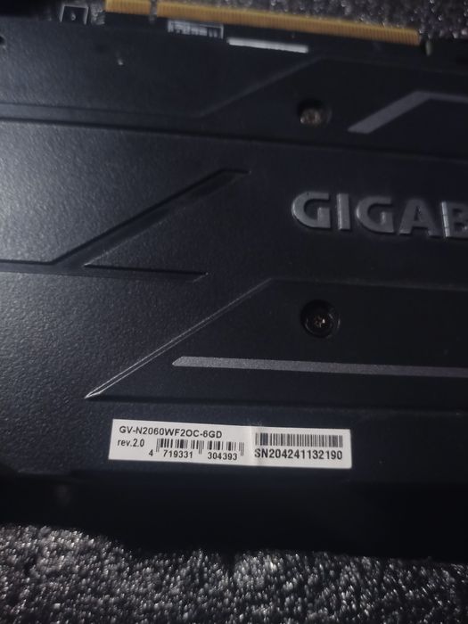 Vand placa video GIGABYTE RTX 2060 OC 6GB !DEFECTA!