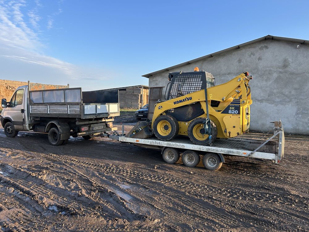 Inchiriez miniexcavator si bobcat