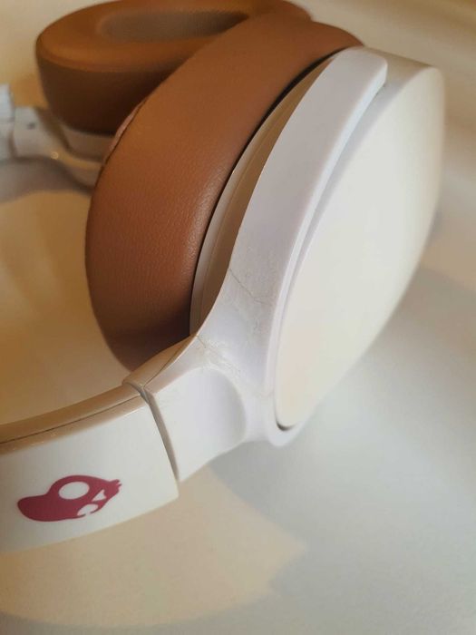 Căști Skullcandy Hesh 3 Bluetooth, albe, funcționale