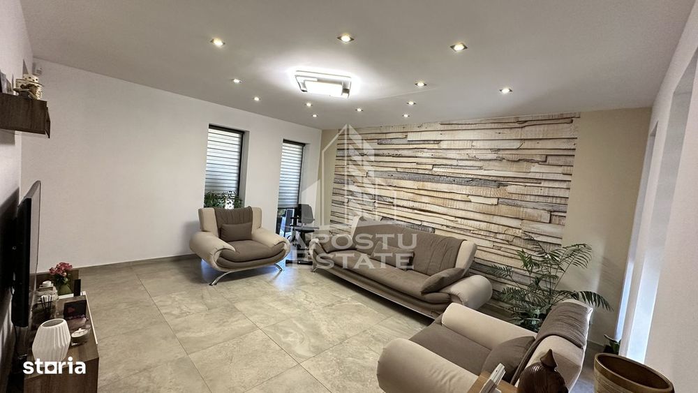 Duplex modern cu 4 camere complet mobilat si utilat în Giroc la asfalt