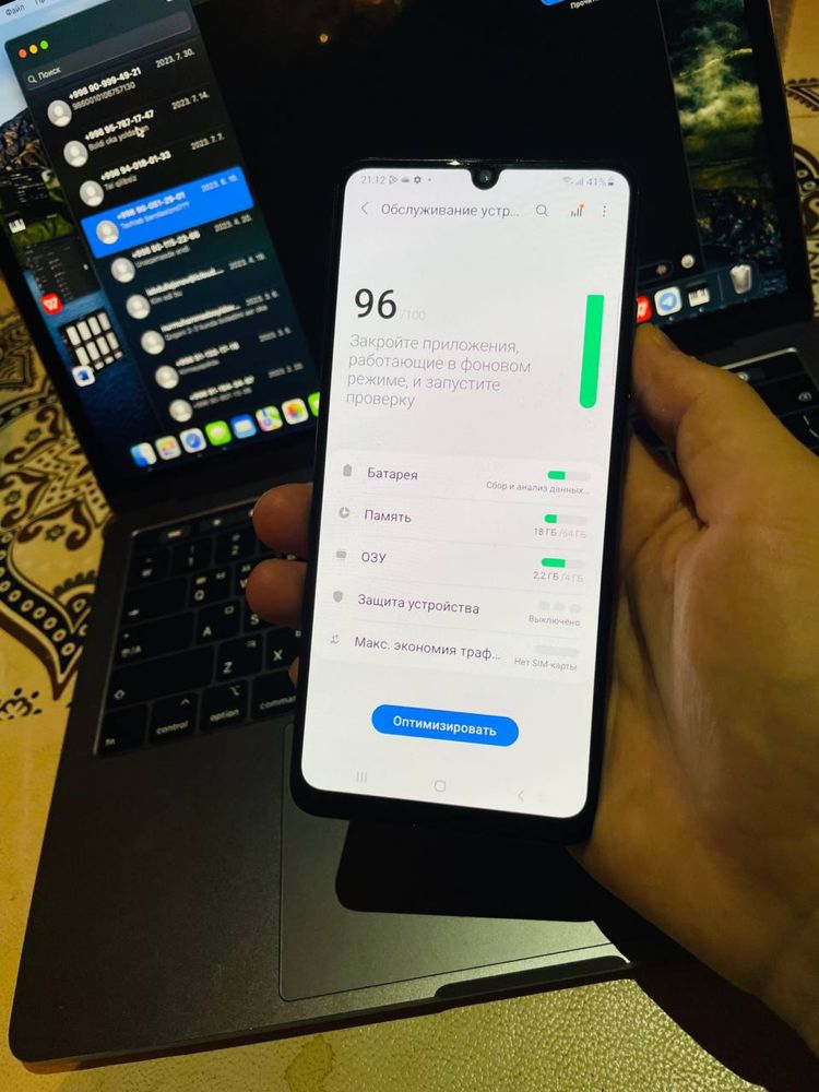 Samsung A32 ideal holatda srochna sotiladi