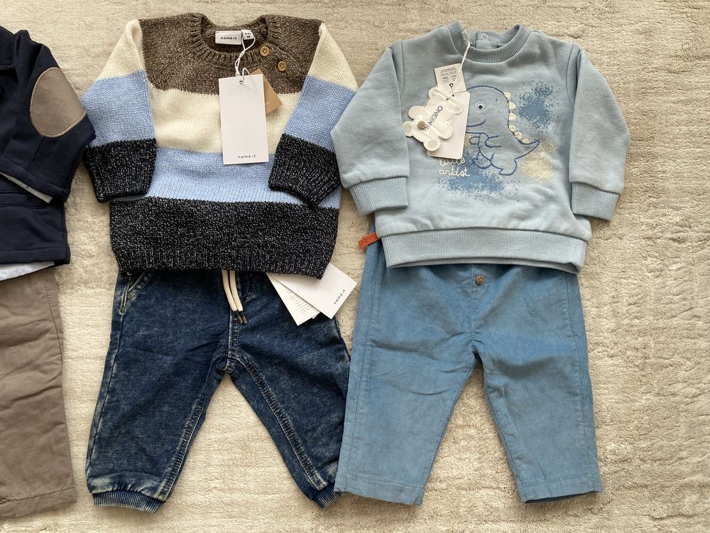 Чисто нови бебешки дрехи 3-6 и 6-9месеца