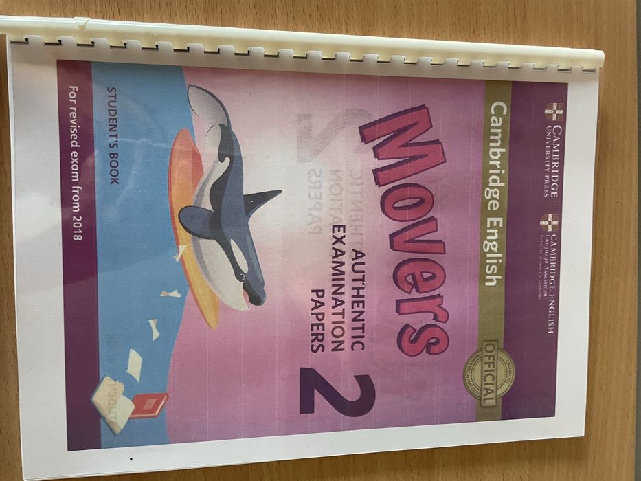 Carti teste Cambridge  Movers/ carti raspunsuri