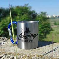 Cana Inox Cadou Personalizata Drumetie Animale – Camping Therapy