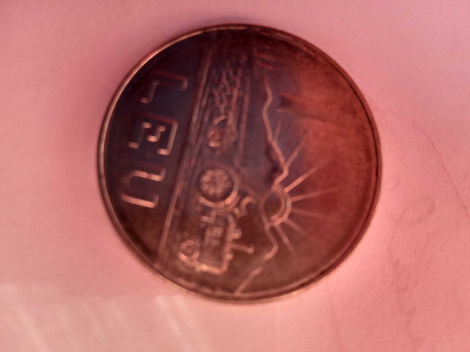 Moneda 1 leu din 1966
