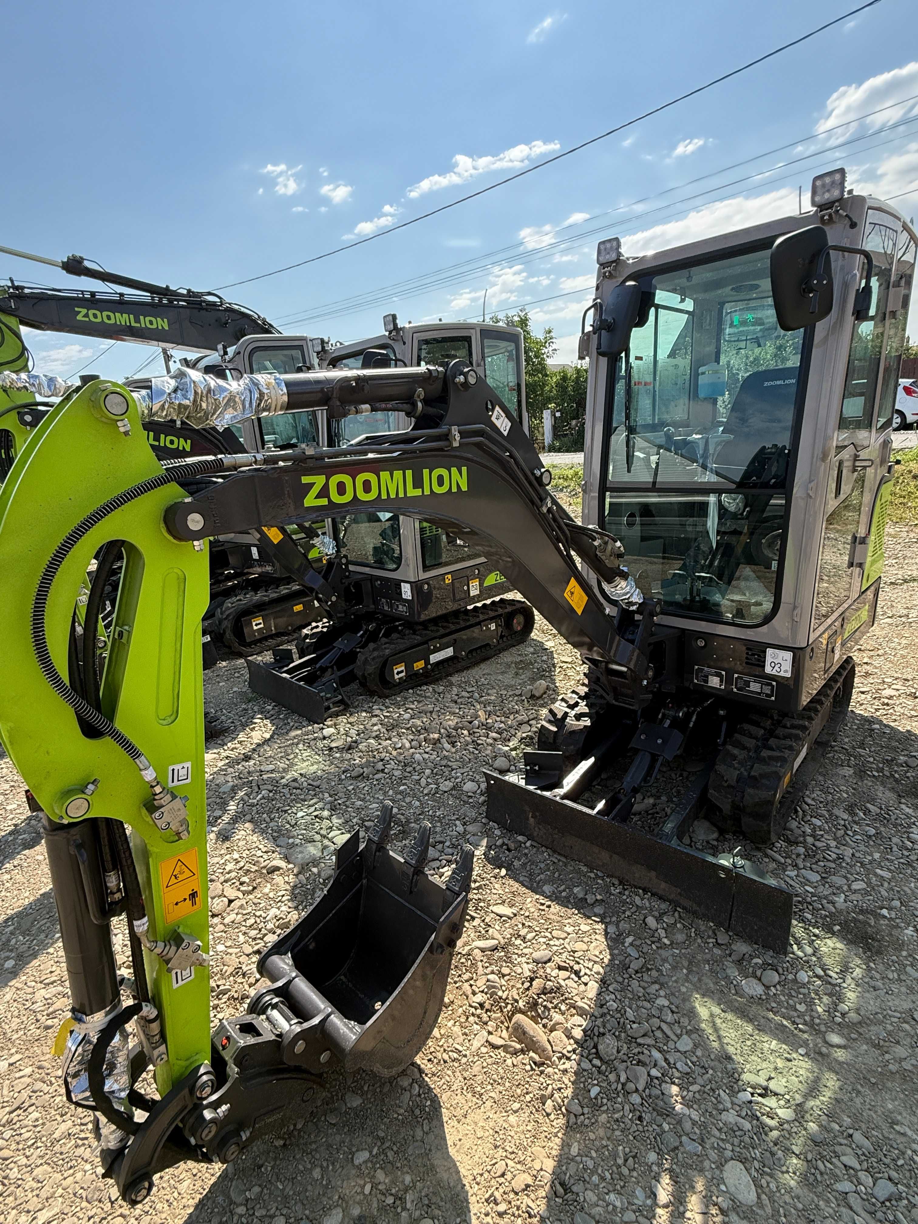 Mini Excavator Kubota 2,0t NOU ZOOMLION Premium cu Garantie 60 LUNI