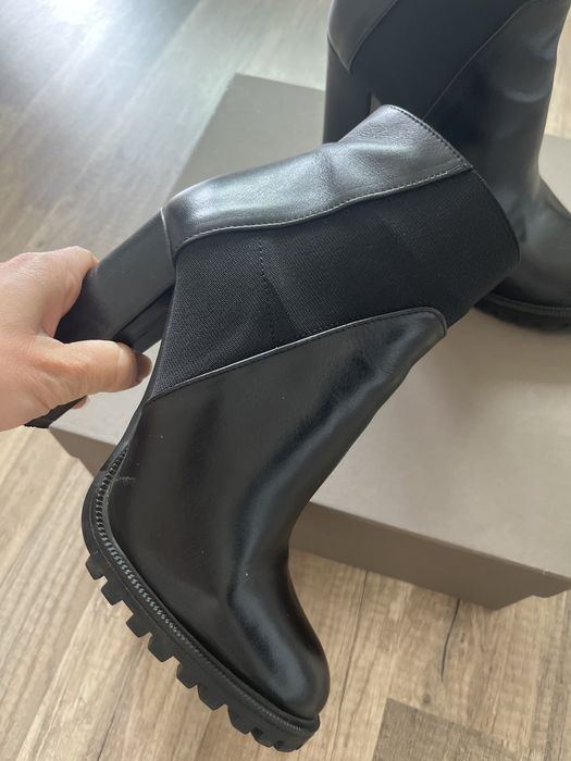 Botine de piele Zara, marimea 36