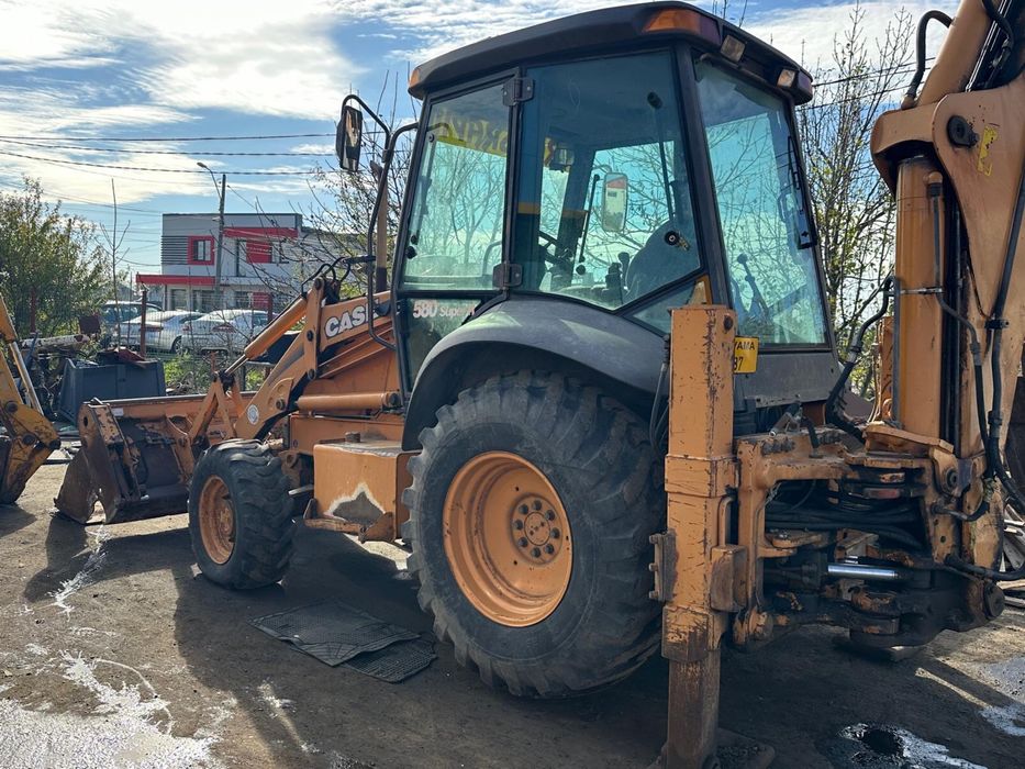Buldoexcavator Case 580 Super R 2004 accept variante !
