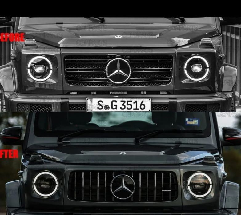 Бампер передний задний обвес Мерседес W463 G63 AMG
