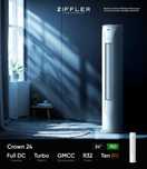 Колонный кондиционер ZIFFLER Crown 24 Full DC Inverter