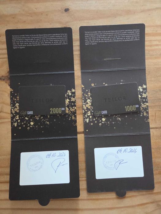 Vouchere | Gift Card Teilor
