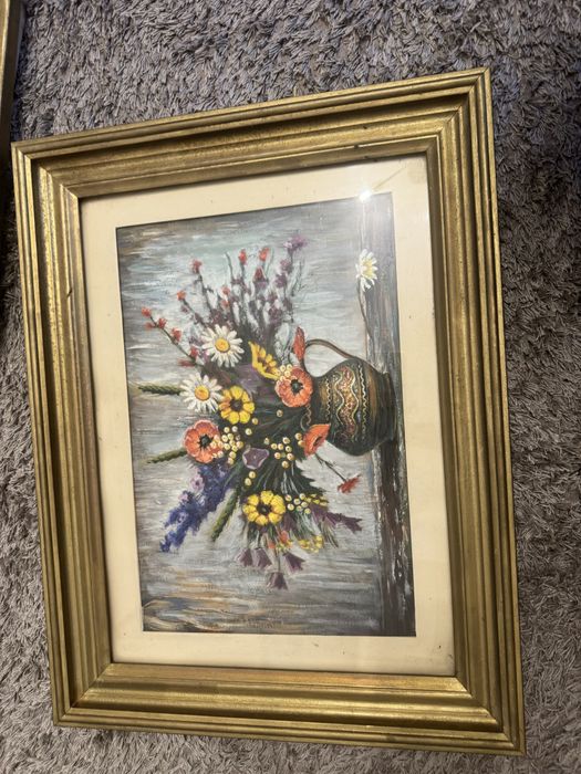 Tablou vechi de peste 70 de ani