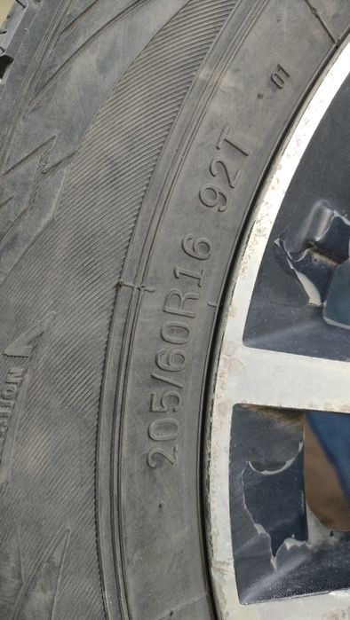 Комплект зимней резины на дисках