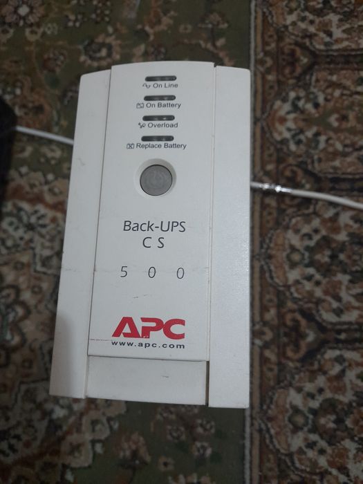 Срочно.UPS, Back- UPS C S 500 APC для компьютеров и ноутбуков. Работае