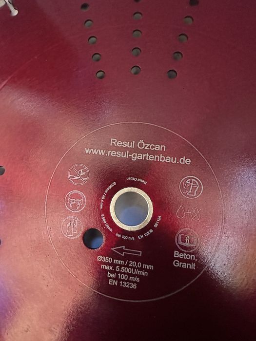 Panze de taiat beton 350 x20