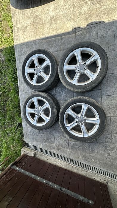 Set Jante + Cauciucuri R17 Originale Audi