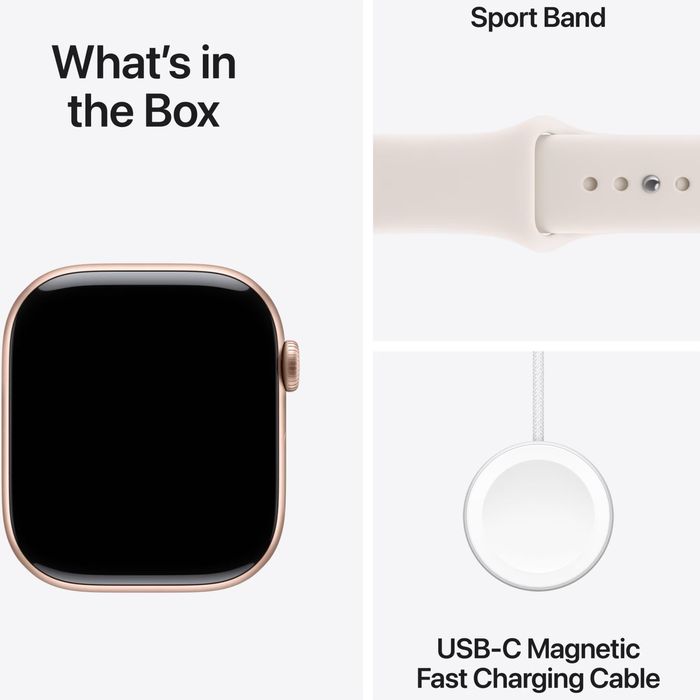 Apple watch 11 rose gold 42mm NOU!