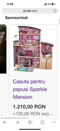 Casa papusi xxl Sparkle mansion