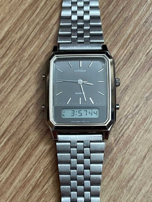 Vintage Citizen  Analog & Digital Impecabil Anii 80