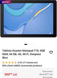 Tableta Huawei Matepad T10 4GB RAM 64GB 4G Wi-Fi SIGILATA in garantie