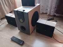 Vând sistem audio 5 + 1 cu radio