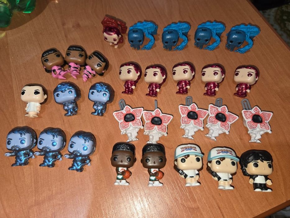 Киндер фигурки, stranger things, очень странные дела. Обмен, продажа