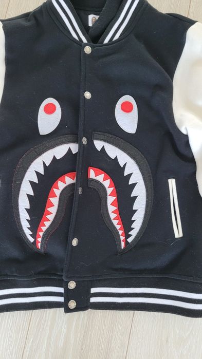 Vintage jacheta primavara/vara  BAPE  Bomber "A Bathing Ape" Varsity J