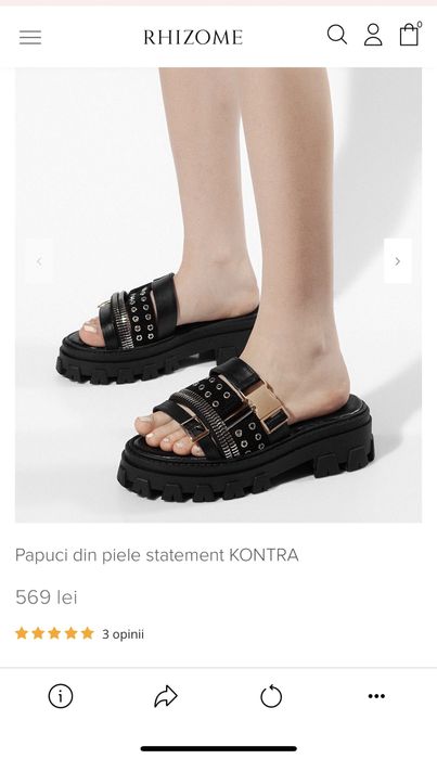 Papuci Rhizome noi