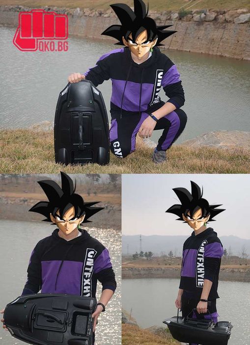 Лодка за захранка Kaтамаран V888 с ГПС