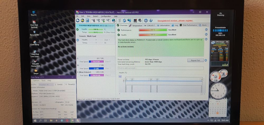 Vând laptop Packard Bell by Acer