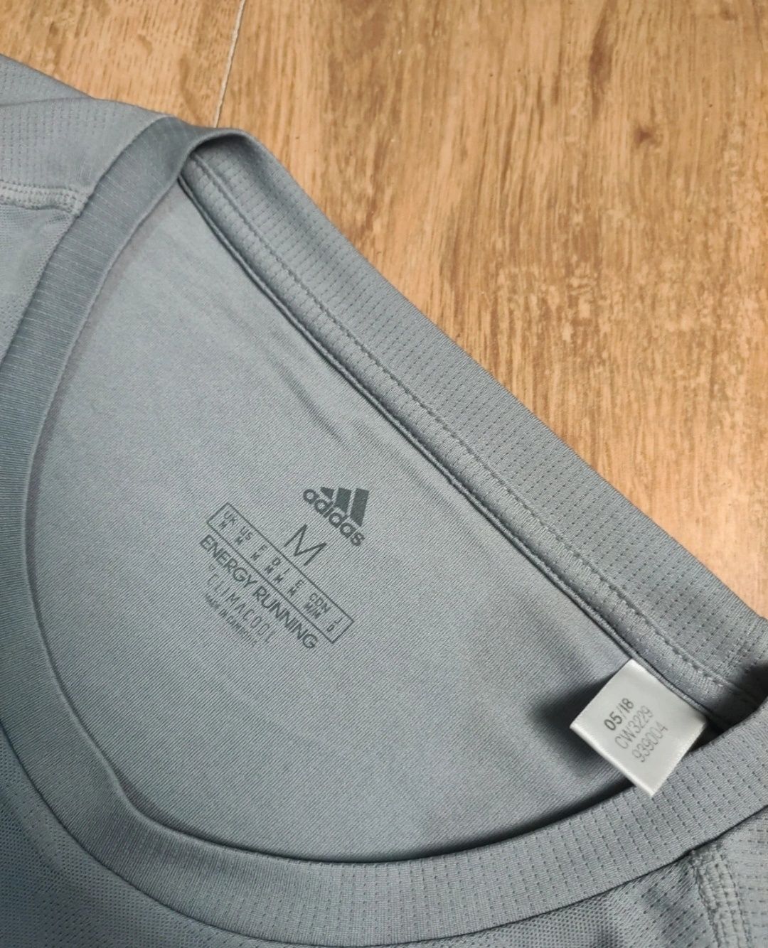 Tricou Adidas Running gri camuflaj mărimea M