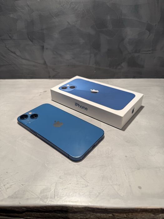 100% батерия! ПЕРФЕКТЕН Iphone 13 128 GB Blue