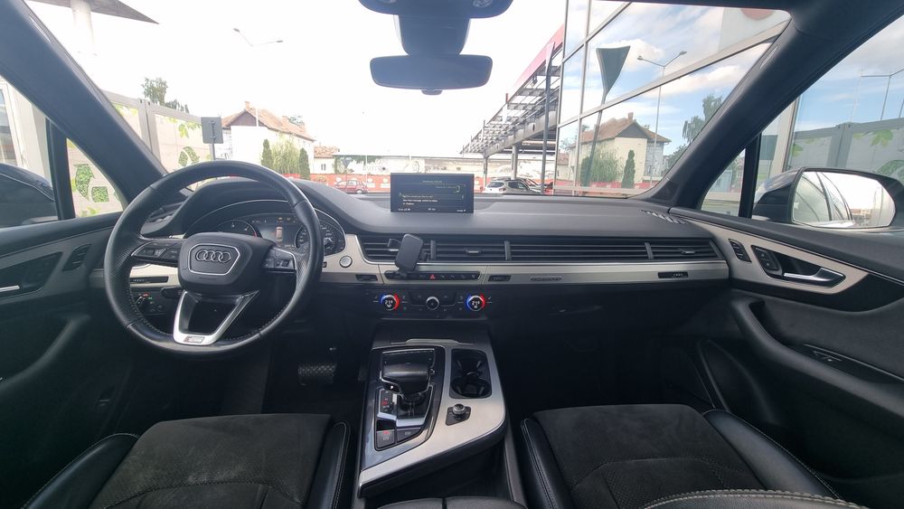 Audi Q7 3× S-Line • 3.0 TDI 272 CP • Quattro • Bose • Full LED • 7 loc