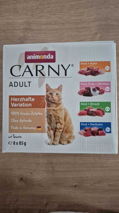 Mancare de pisici Animonda Carny Multipack 7 x 85 g