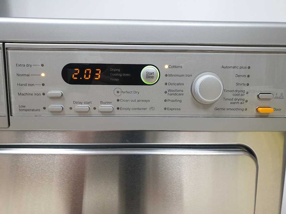 Инокс - Miele T8828C Сушилня - Подсветка - Аларма Миеле 12м Гаранция