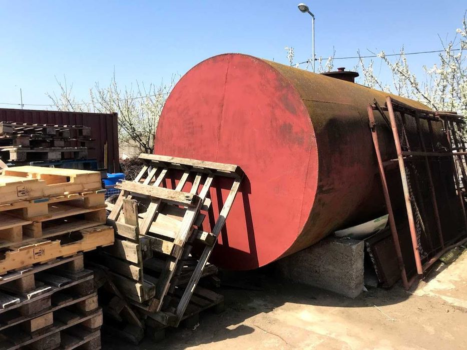Bazin motorină 22.000 litri – tablă oțel 5 mm – stare bună