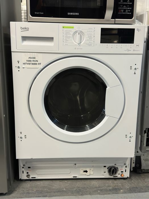 Mașină de spălat cu uscător Beko HITV8736B0HT